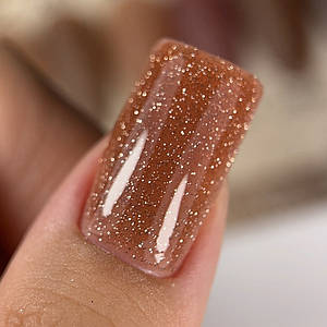 2456 Гель-лак №406 Starlight світловідбивний gel-polish Broun Colection Lady Arms