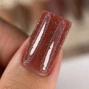 2457 Гель-лак №407 Starlight світловідбивний gel-polish Broun Colection Lady Arms