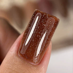 2458 Гель-лак №408 Starlight світловідбивний gel-polish Broun Colection Lady Arms