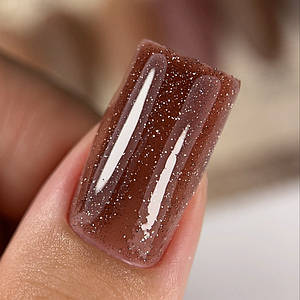 2460 Гель-лак №410 Starlight світловідбивний gel-polish Broun Colection Lady Arms