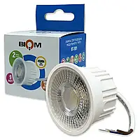 Свiтлодiодна лампа MR16 9W модуль 4500К лінза 60, Biom BT-901