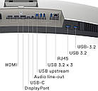 Монитор Dell UltraSharp U3421W 34" WQHD IPS Curved (3440×1440, USB-C 90 Вт PD, HDR, Height Adjust, фото 8