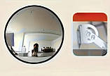 Зеркало обзора безопасности 45 см универсальное сферическое акрил, фото 3