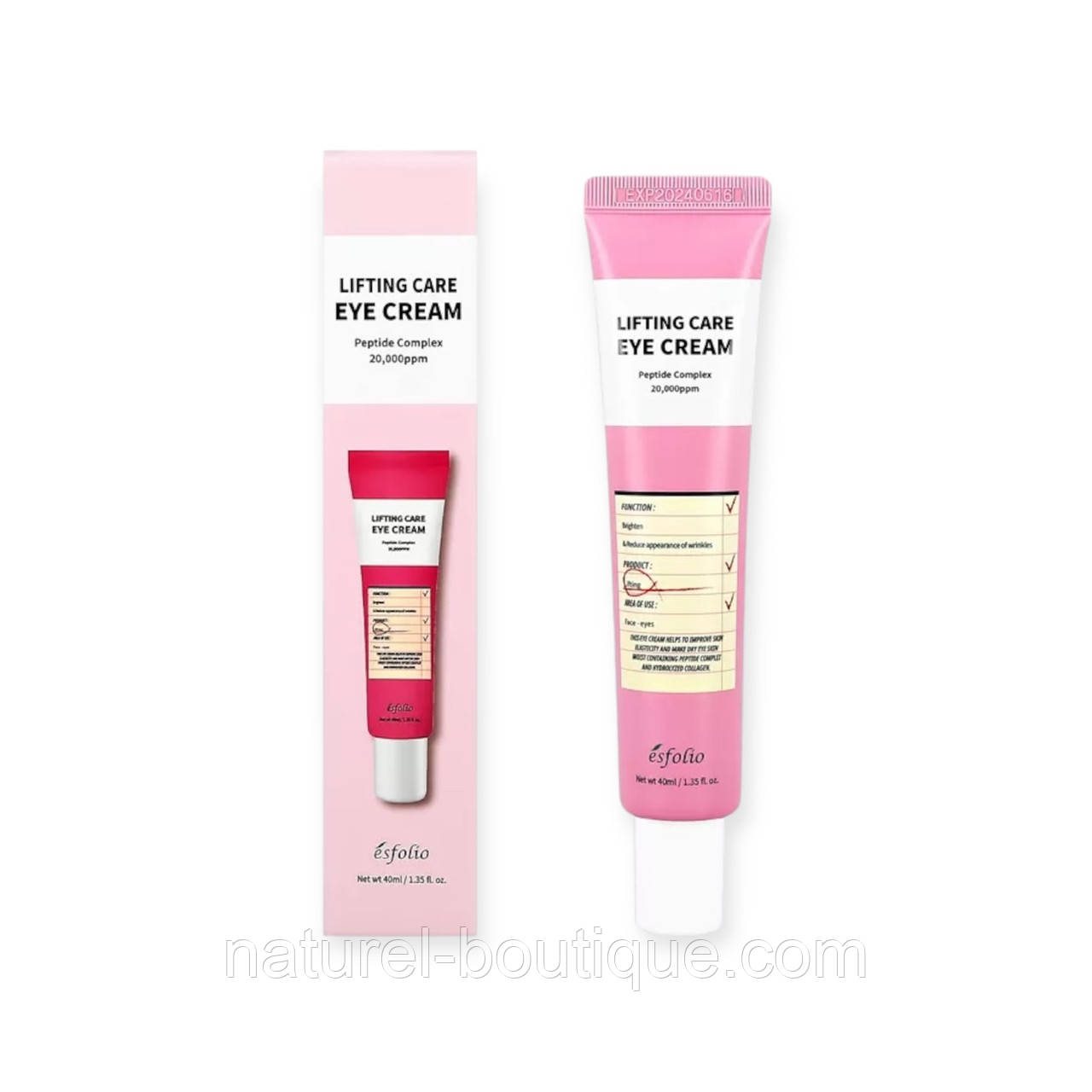 Крем для шкіри навколо очей Esfolio Lifting Care з ефектом ліфтингу, фото 1