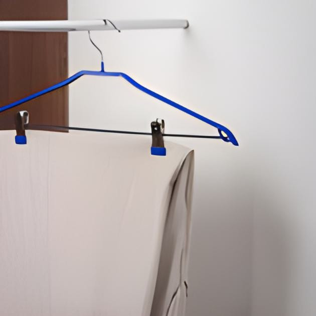 Плічки металеві з прищіпками 36 см, силіконове покриття