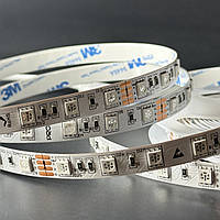 Світлодіодна стрічка RGB 5050 багатобарвна 24V 60 д.м. IP20 PROFI (ціна 1 м)