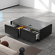 Розумний журнальний стіл з холодильником Primst TB135 (Чорний, 135 літрів)