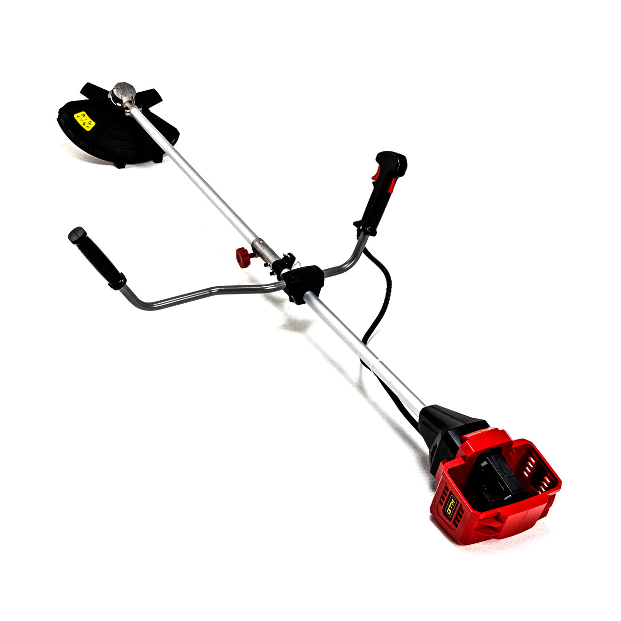 GTM Коса акум. BC36/340BL, 36В, 34см, ніж + косильна головка, КАРКАС (без АКБ і ЗП)