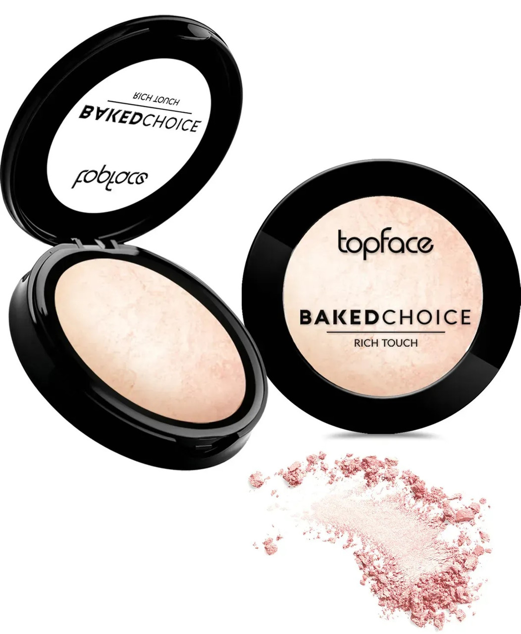 Хайлайтер запечений TopFace Baked Choice Rich Touch PT702 - №101 (6 g), фото 1