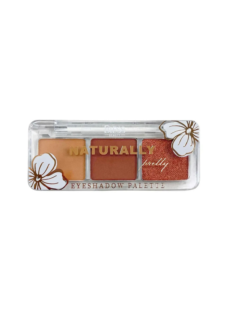 Палетка тіней для повік Bless Beauty Naturelly Pretty (3 кольори) - №2 (3*1.3 g), фото 1