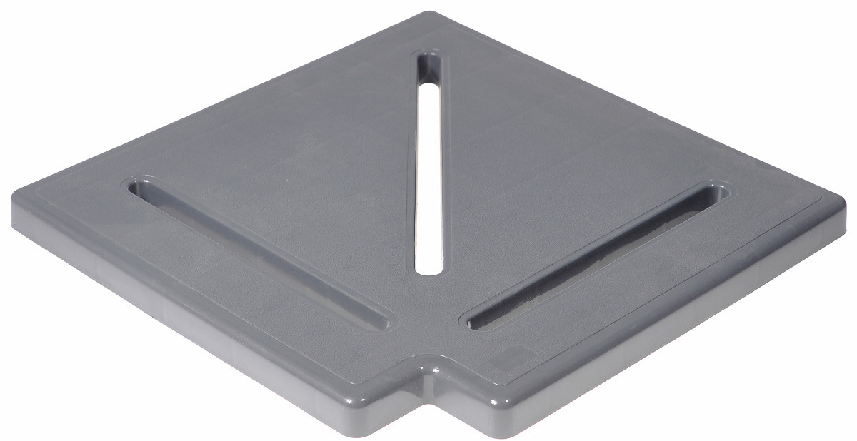 Кутовий елемент Aquaviva KP HKE28-G для переливної решітки 90° 295х22 мм