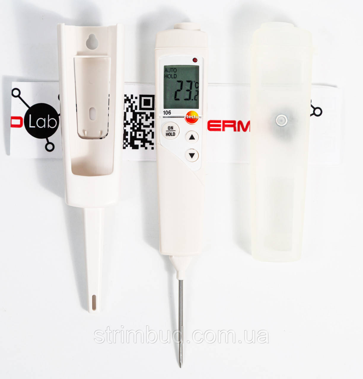Термометр харчовий з чохлом testo 106 (-50...+275 °C), фото 1