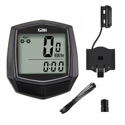 Велокомпьютер SunDing SD-581, 15 функцій, фото 1