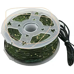 Гірлянда Роса ЗЕЛЕНА на дроті, 50 метрів, 500 LED, USB, 5347