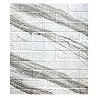 Самоклеюча декоративна 3D панель Loft Expert мармур Лайт 700x770x3 мм