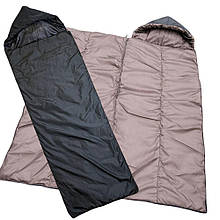 Спальник із каптуром та подушкою "Канада" до -17°C, синтепон 350 г/м², розмір 215×80 см (BR)