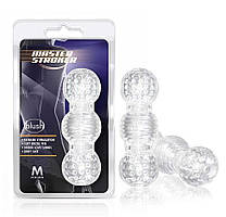 Мастурбатор нереалістичний Blush M for Men Master Stroker прозорий
