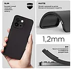 Чохол-накладка ArmorStandart Matte Slim Fit для OnePlus 13T Camera cover Black (ARM86732), фото 3