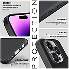 Чохол-накладка ArmorStandart Matte Slim Fit для OnePlus 13T Camera cover Black (ARM86732), фото 4