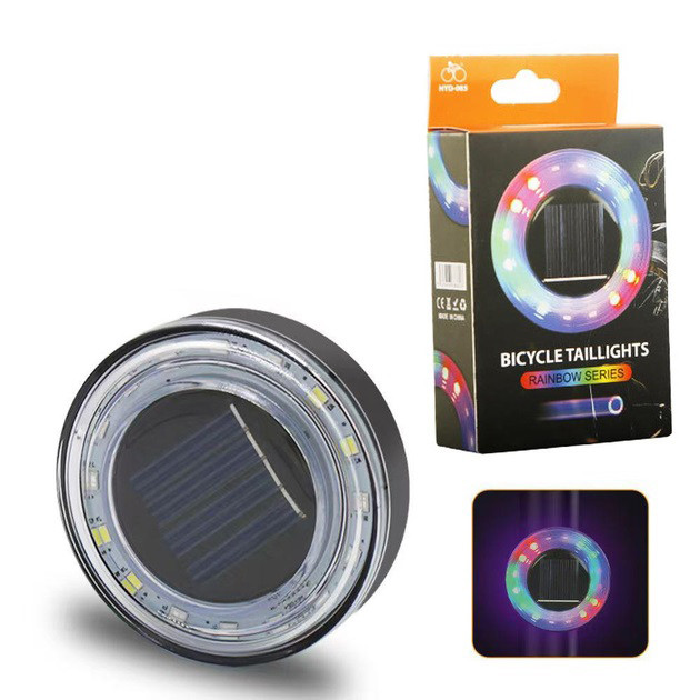 Велоліхтар HYD-085-SMD(RGB), фото 1