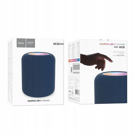 Портативна Bluetooth колонка Hoco HC30 Oceano BT speaker Blue, фото 2