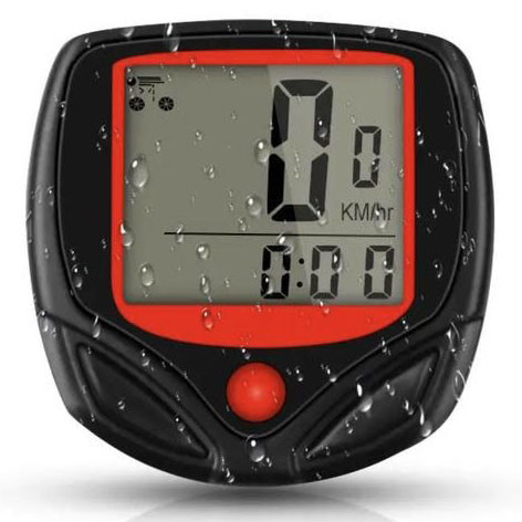 Велокомп'ютер SunDING SD-548B одометр спідометр 15 функцій GS-19