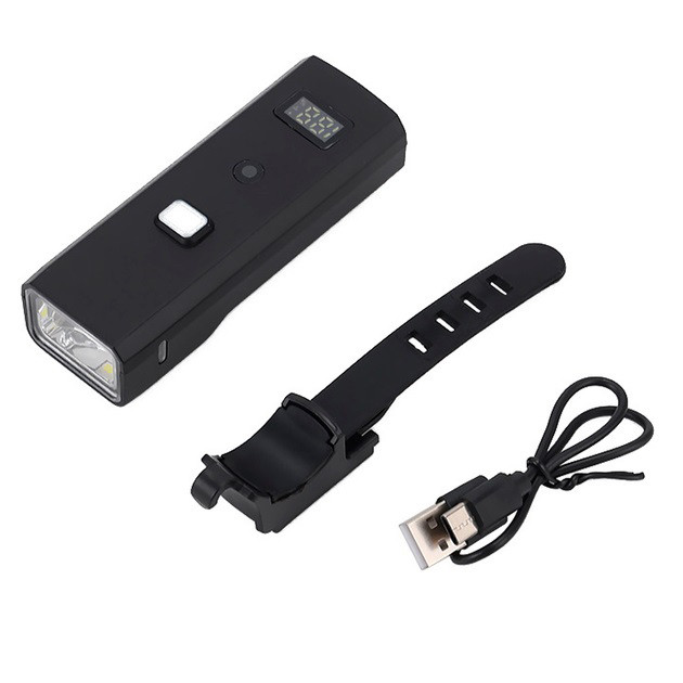 Велоліхтар для велосипедів з акумулятором, Велосипедний ліхтар передній на акумуляторі JE-71