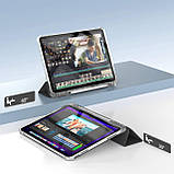 Чохол BeCover Soft Edge з кріпленням Apple Pencil для Apple iPad Air 11" M2 2024 Black (711425), фото 4