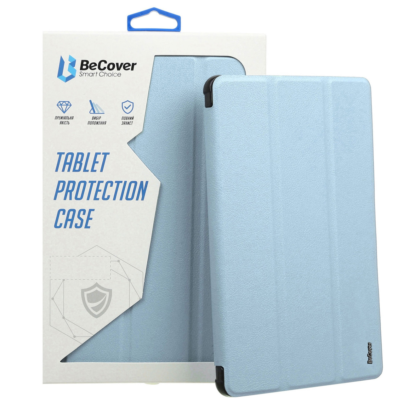 Чeхол BeCover Tri Fold Hard для Apple iPad Air 11" M2 2024 Light Blue (711415), фото 1
