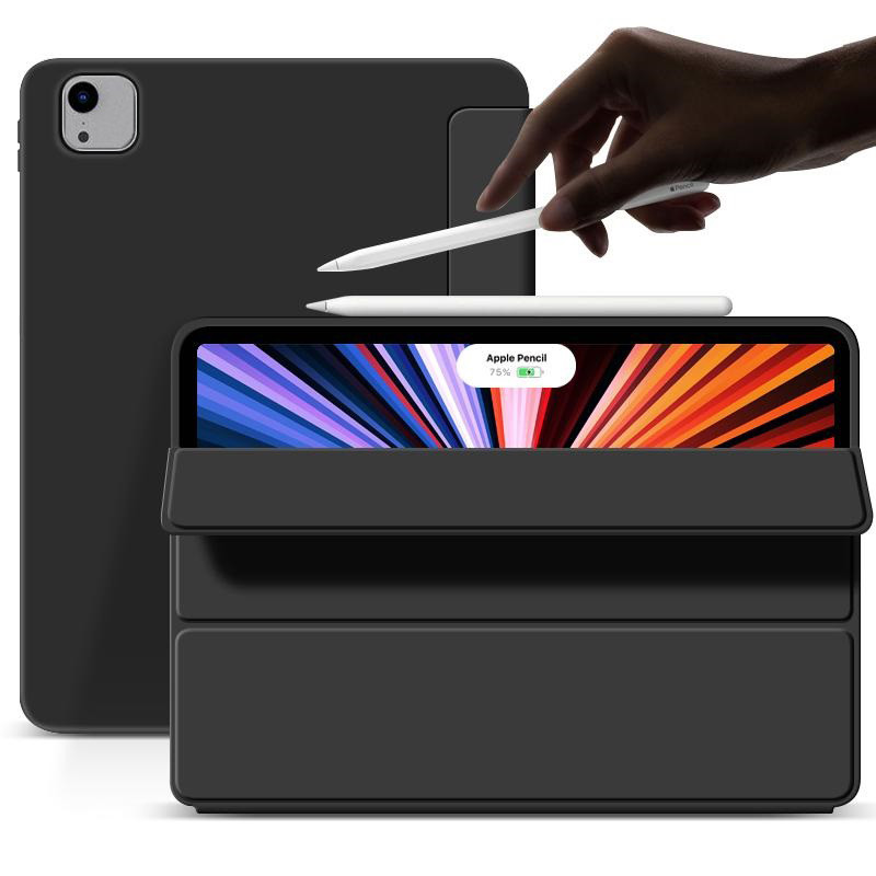 Чeхол BeCover Tri Fold Soft TPU Silicone для Apple iPad Air 13" M2 2024 Black (711469), фото 1