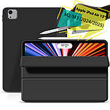 Чeхол BeCover Tri Fold Soft TPU Silicone для Apple iPad Air 13" M2 2024 Black (711469), фото 2