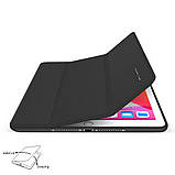Чохол BeCover Tri Fold Soft TPU з кріпленням Apple Pencil для Apple iPad Air 11" M2 2024 Black (711400), фото 3