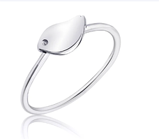 Каблучка, срібло, розмір 17, К2/1016-17