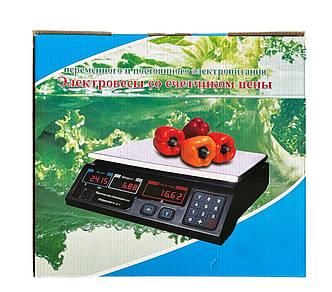 Ваги електронні торгові 55кг 5шт 6184