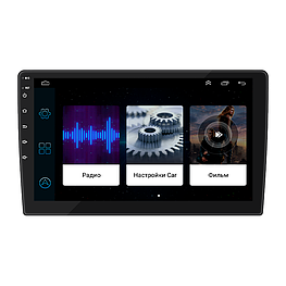 Автомобільна магнітола 2DIN 10" Android Bluetooth WiFi сенсорний екран, підключення камери