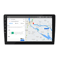 Автомобільна магнітола 2DIN 10" Android Bluetooth WiFi сенсорний екран, підключення камери, фото 4