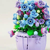 3D конструктор набір будівельних блоків JIE-STAR 92360 Bell flower 372 деталі пластиковий, фото 2