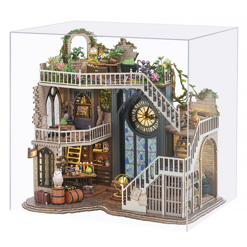 3D конструктор румбокс Cute Room LV-003-B Magic House Будиночок чарівника в стилі Гаррі Поттера DIY, фото 1