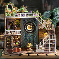 3D конструктор румбокс Cute Room LV-003-B Magic House Будиночок чарівника в стилі Гаррі Поттера DIY, фото 2