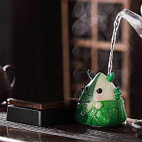 Фігурка для чайної церемонії Дракон Zongzi YY2405001606 змінює колір від гарячої води, фото 4