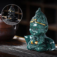 Фігурка для чайної церемонії ZBY-2407303 Король Мавпа, що змінює колір від гарячої води Green, фото 4