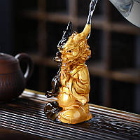 Фігурка для чайної церемонії ZBY-2407304 Майстер Шеньлун змінює колір від гарячої води Gold, фото 3