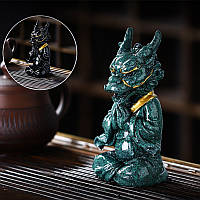 Фігурка для чайної церемонії ZBY-2407304 Майстер Шеньлун змінює колір від гарячої води Green, фото 3
