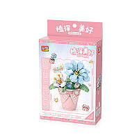 3D конструктор-набір будівельних блоків LOZ 8835 мінігірочка в горщику 210 деталей пластиковий, фото 4