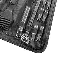 Професійний набір для гриля та барбекю Lesko №18 — 18 предметів із нержавіючої сталі, фото 3