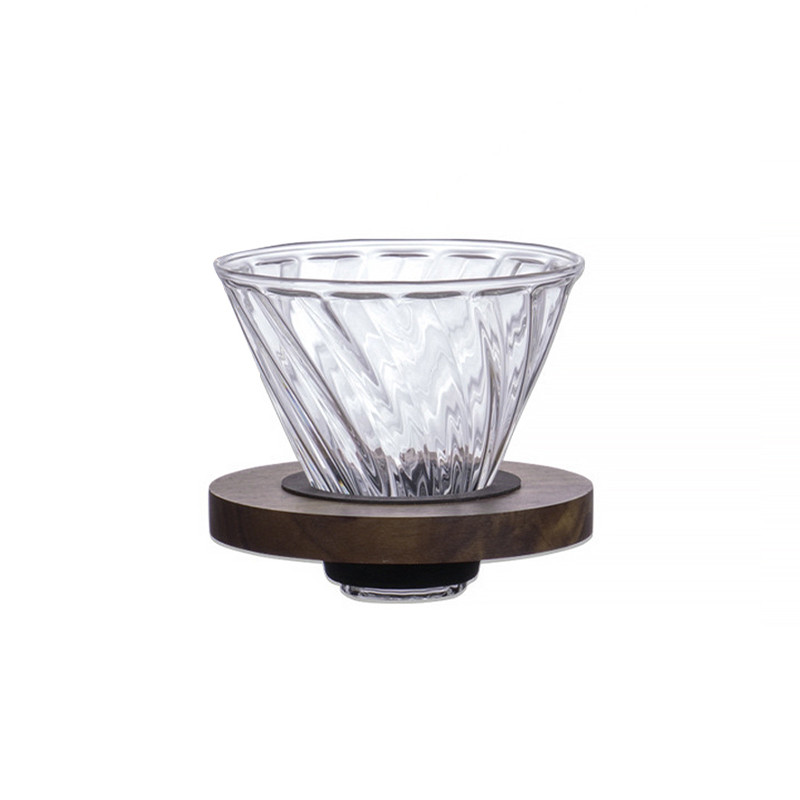 Пуровер Choxila 11732 для заварювання кави пластиковий Gray 9,5*9*10, фото 1