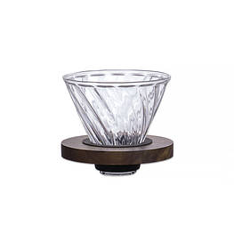 Пуровер Choxila 11732 для заварювання кави пластиковий Gray 9,5*9*10