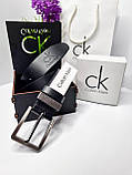 Подарунковий набір  Calvin Klein (Ремінь + Гаманець), фото 6