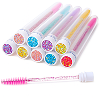 Щіточка для вій у тубусі колбе