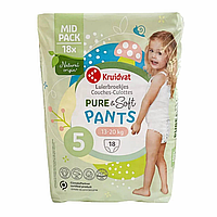 Підгузки-трусики Kruidvat Pure & Soft Maat 5 (13-20 кг) 18шт.